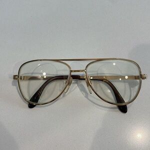 Rodenstock Gold Metal Glass Frames—GREAT LOOKING!  Made in Germany—Excellent!!